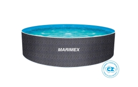 Bazén Marimex Orlando 3,66x1,22 m bez filtrácie- motív RATAN