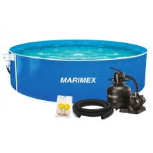 Bazén Marimex Orlando 4,57x1,07 m s pieskovou filtráciou a príslušenstvom