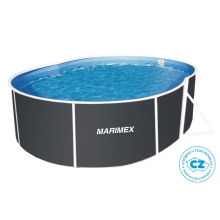 Bazén Marimex Orlando Premium DL 3,66 x5, 48 m bez príslušenstva - motív GRAPHIT