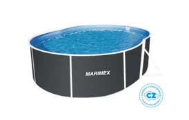 Bazén Marimex Orlando Premium DL 3,66 x5, 48 m bez príslušenstva - motív GRAPHIT