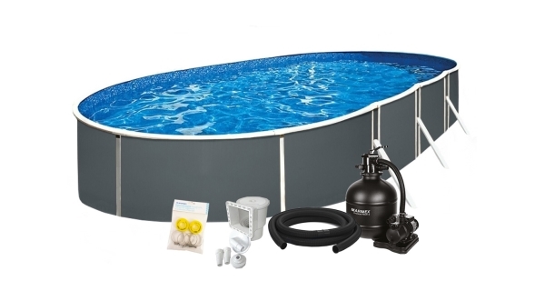 Bazén Marimex Orlando Premium DL 3,66x7,32x1,22 m s pieskovou filtráciou a príslušenstvom