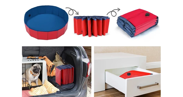 Bazén Marimex pre psy skladací - Ø 100 cm