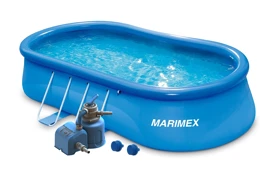 Bazén Marimex Tampa ovál 5,49x3,05x1,07 m s pieskovou filtráciou