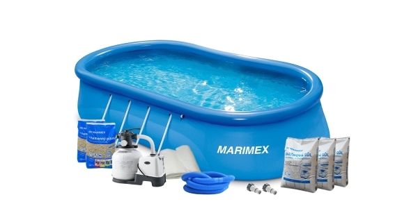 Bazén Marimex Tampa ovál 5,49x3,05x1,07 m s pieskovou filtráciou