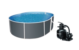 Bazén Orlando Premium DL 3,66 x5, 48 m s pieskovou filtráciou a príslušenstvom