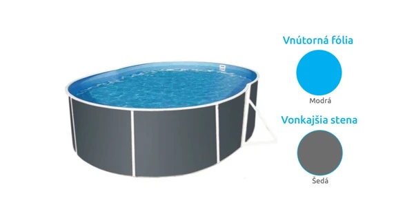 Bazén Orlando Premium DL 3,66 x5, 48 m s pieskovou filtráciou a príslušenstvom