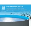 Bazén Orlando Premium DL 3,66 x5, 48 m s pieskovou filtráciou a príslušenstvom