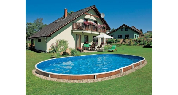 Bazén Orlando Premium DL 3,66x7,32 vzor.folie bez filtracie (6 kartonov)