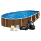 Bazén Orlando Premium DL 3,66x7,32x1,22 m s pieskovou filtráciou a príslušenstvom