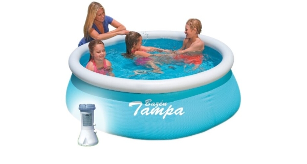 Bazén Tampa 1,83x0,51 m s kartušovou filtráciou
