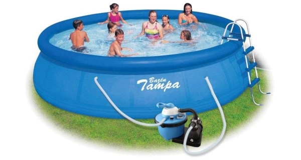 Bazén Tampa 4,57 x 1,07m s pieskovou filtráciou