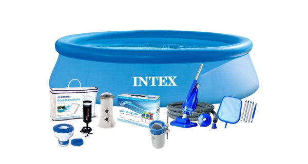 Bazén Tampa 4,57x1,22 m s kartušovou filtráciou a príslušenstvom