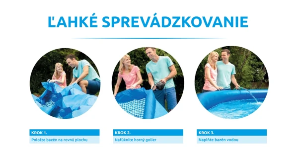 Bazén Tampa 4,57x1,22 m s kartušovou filtráciou