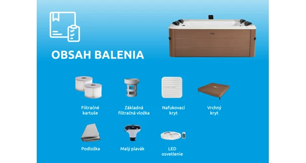Bazén vírivý MSPA OSLO AMBER AERO PLUS- F-AM063WAP