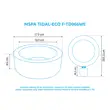 Bazén vírivý MSPA TIDAL-ECO F-TD066WE