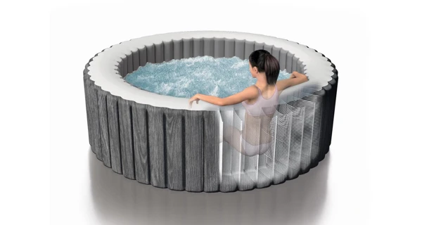 Bazén vírivý nafukovací Pure Spa - Bubble Greywood Deluxe AP 4