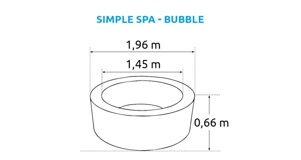 Bazén vírivý Simple Spa - Bubble