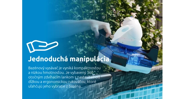 Bazénový robotický vysávač Marimex SupraVac Hudson