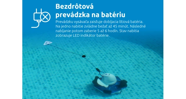 Bazénový robotický vysávač Marimex SupraVac Hudson