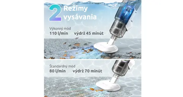Bazénový vysávač Aiper Pilot H2 Vacuum