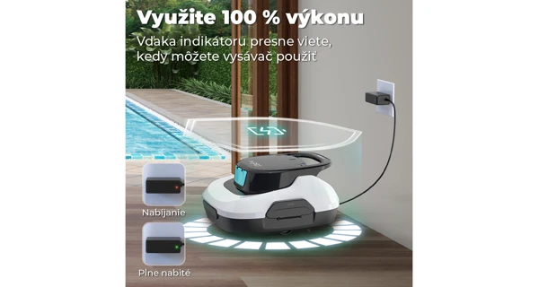 Bazénový vysávač Aiper Scuba SE White