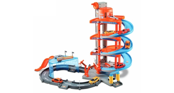 Bburago garáž Street Fire - Mega Dealer Showroom