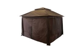 Bočné steny k záhradnému altánku Vista - hnedé