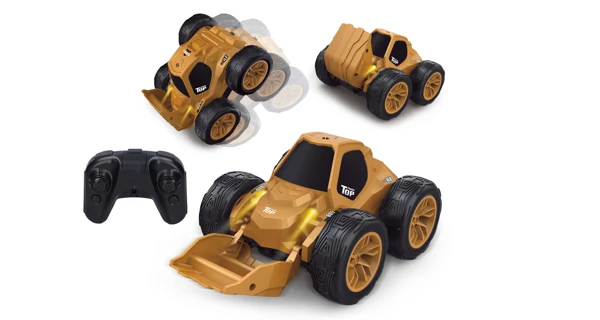 Buldozér preklápací RC na diaľkové ovládanie 20 cm