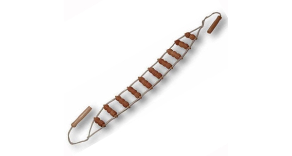 Celodrevený masážny pás