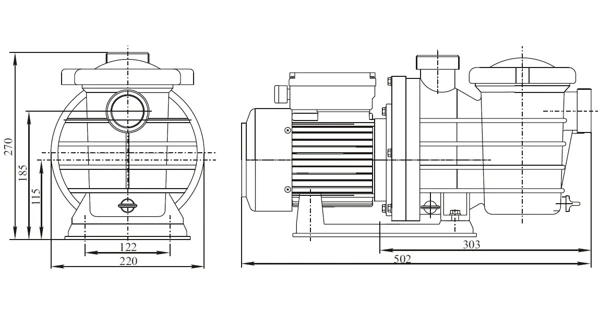 Čerpadlo Hanscraft blue power 550 - 0,55kW