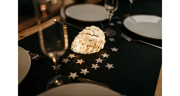 Crystal závesná biela šiška  10 LED