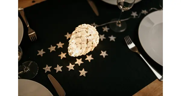 Crystal závesná biela šiška  10 LED