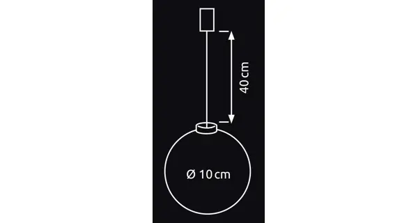 Crystal závesná guľa s hviezdami 10 LED