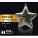 Crystal závesná hviezda  12 LED