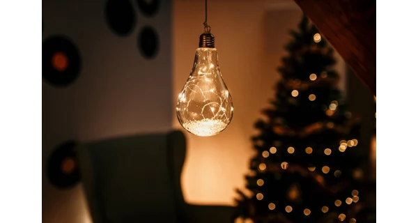 Crystal závesná žiarovka 10 LED