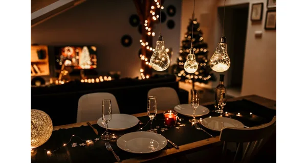 Crystal závesná žiarovka 10 LED