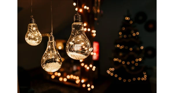 Crystal závesná žiarovka 10 LED