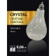 Crystal závesná žiarovka 12 LED