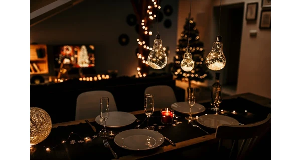 Crystal závesná žiarovka 12 LED