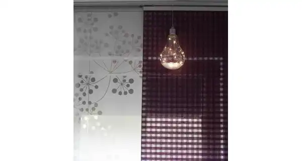 Crystal závesná žiarovka 15 LED