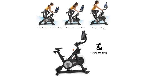 Cyklotrenažér NordicTrack Studio 10"