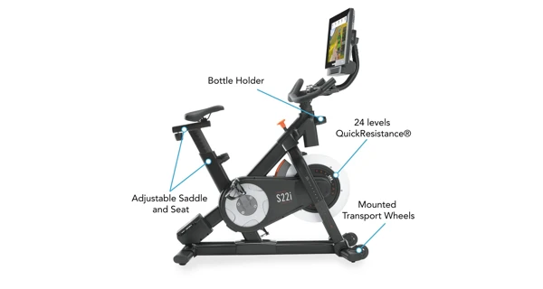 Cyklotrenažér NordicTrack Studio 22"