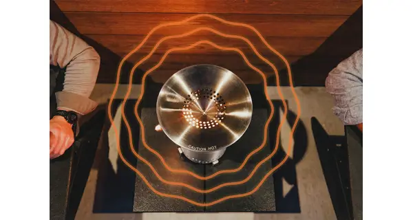 Deflektor tepla pre prenosné ohnisko Solo Stove Mesa XL