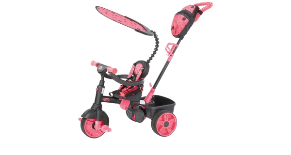 Deluxe Trojkolka 4v1 ružová