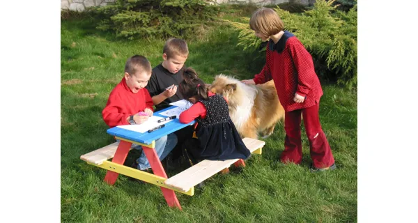 Detská drevená súprava PIKNIK 85 cm