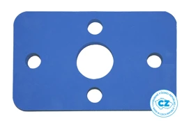 Detská plavecká doska Obdĺžnik -modrá