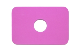 Detská plavecká doska Obdĺžnik - ružová