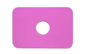 Detská plavecká doska Obdĺžnik - ružová