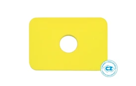 Detská plavecká doska Obdĺžnik -žltá