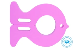 Detská plavecká doska Ryba - ružová